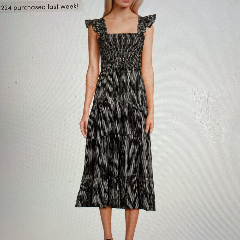 New Lands End women’s smocked dress